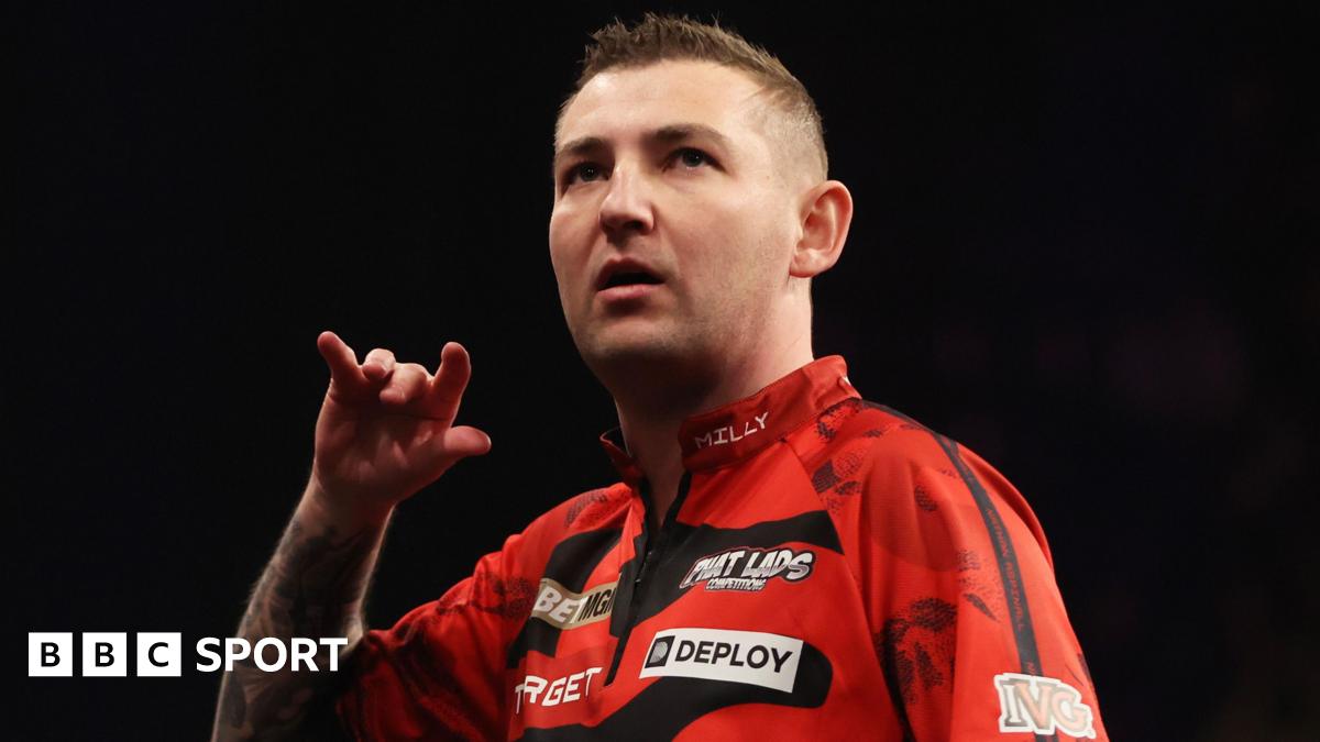 European Darts Trophy: Nathan Aspinall beats Ryan Joyce to win first European Tour title