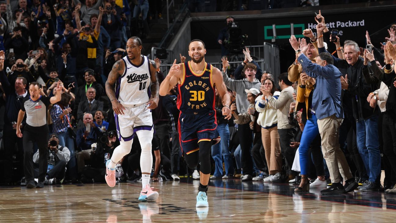 Warriors’ Stephen Curry reaches 4,000 career 3-pointers