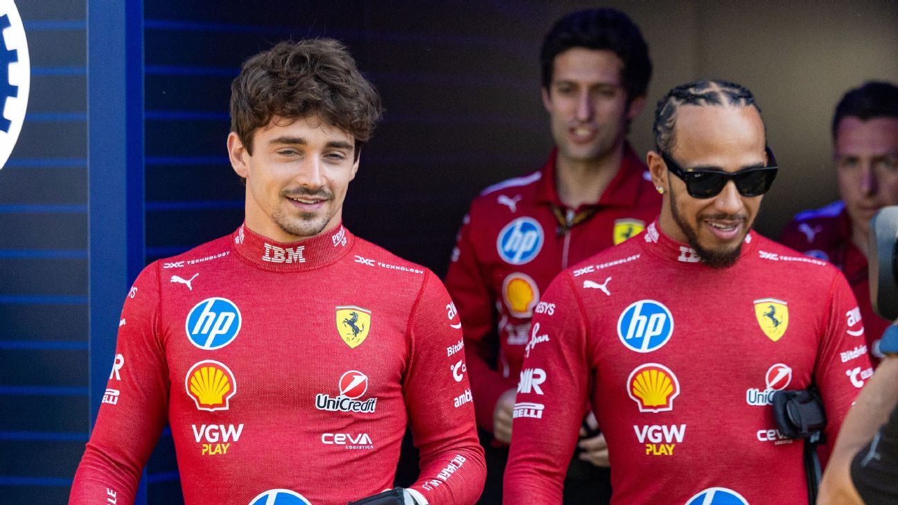 Australian GP: Hamilton on steep learning curve at Ferrari after first day on track