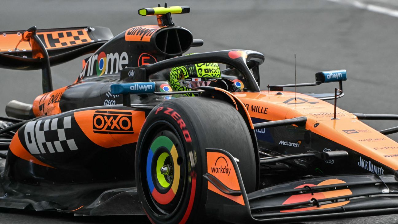 Australian GP qualifying: McLaren lockout front row with Lando Norris on pole