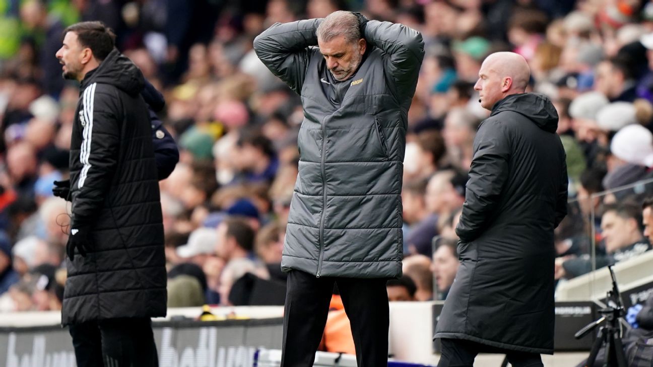 Ange Postecoglou: Spurs ‘hurt’ by lack of ‘noise’ over referee calls