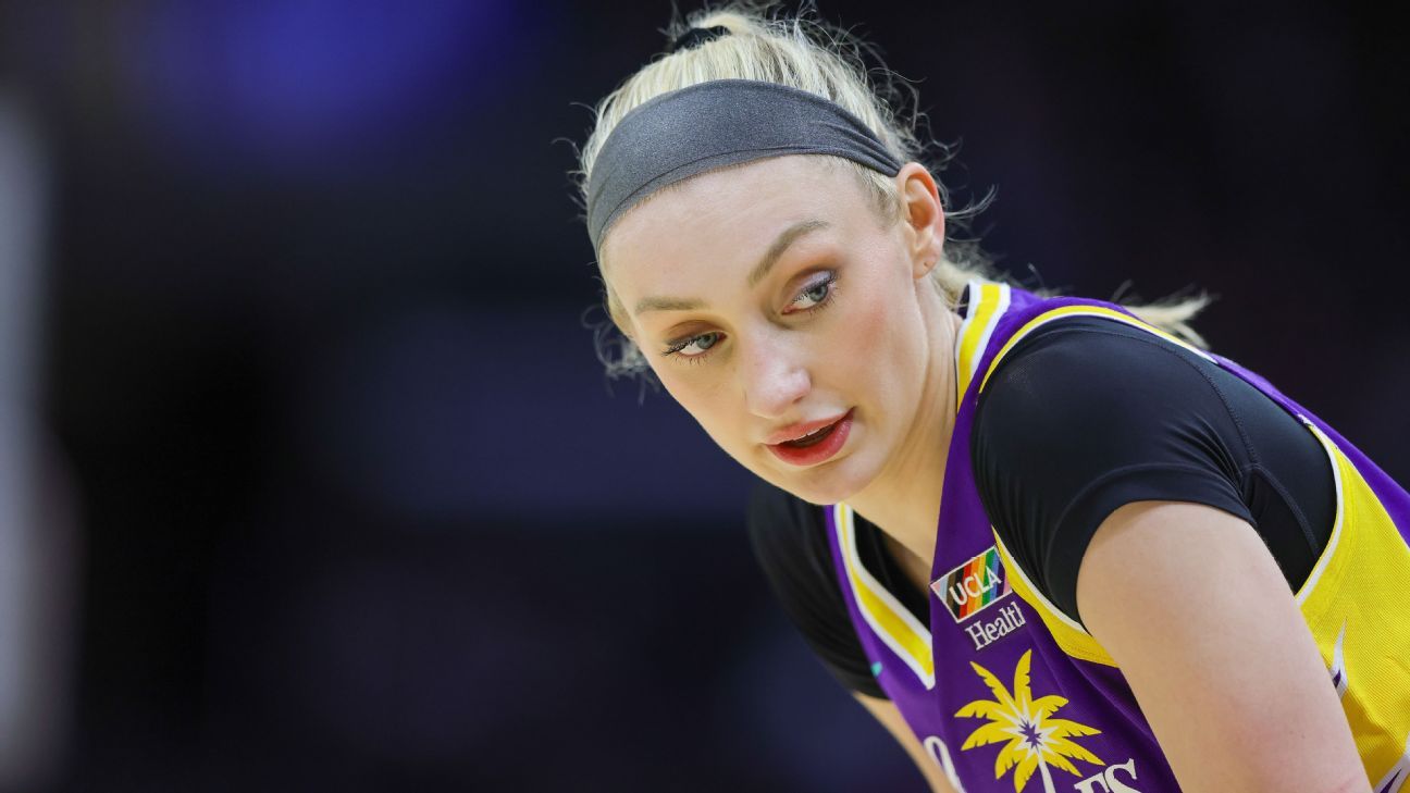 Cameron Brink ‘icked out’ by online reaction to Sparks’ call for male practice players
