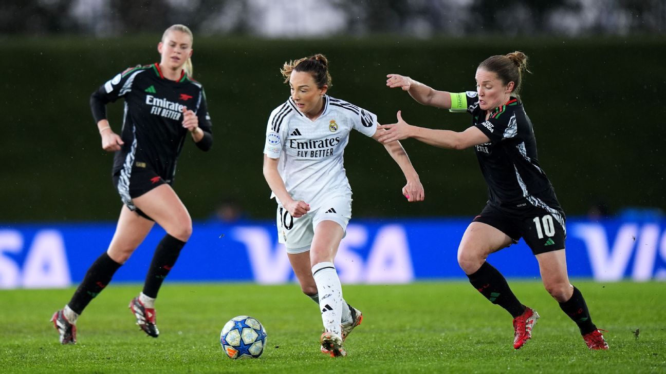 Arsenal’s Renee Slegers after Real Madrid loss: ‘Only half-time’