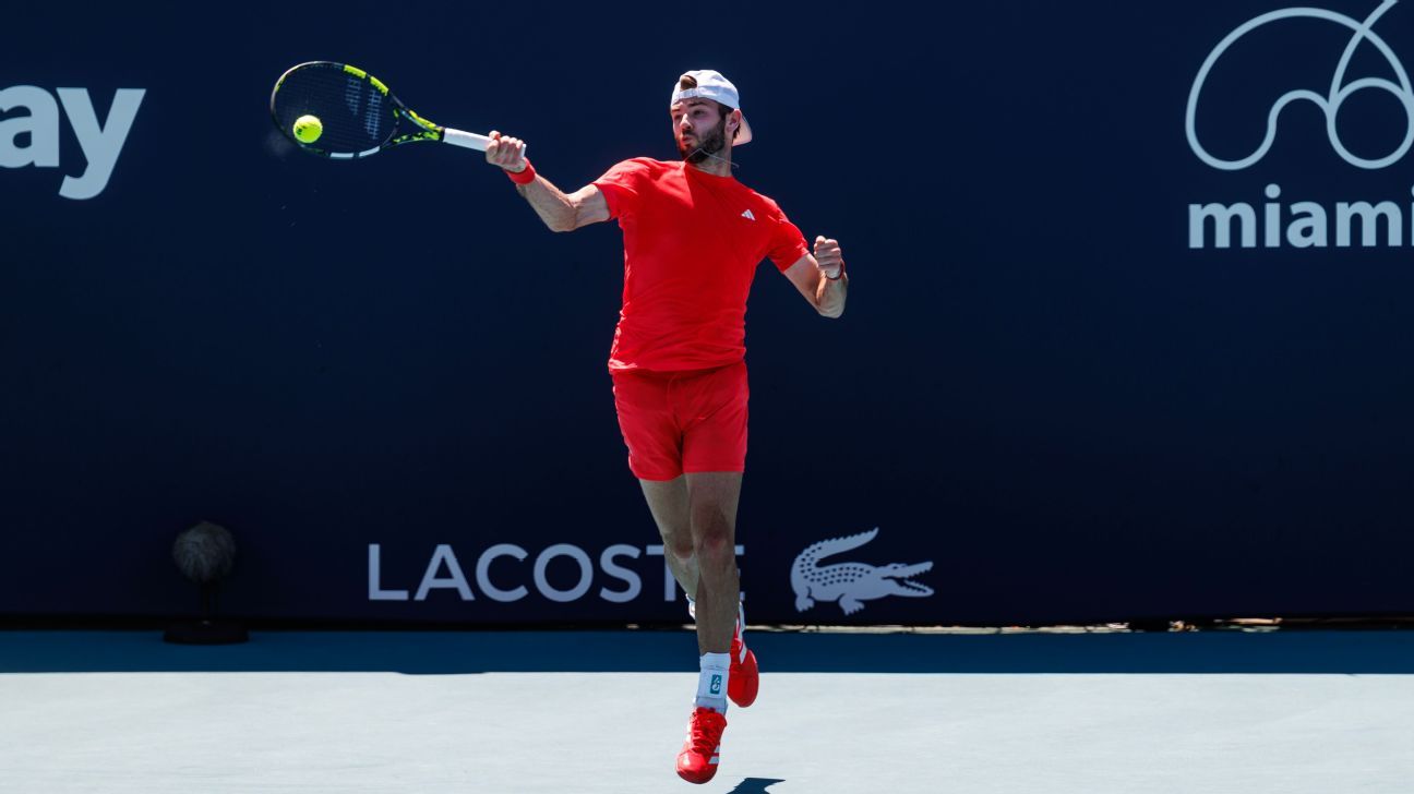 Miami Open: Jacob Fearnley earns first ATP Masters win