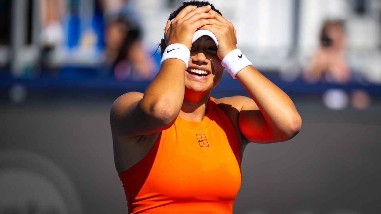 Miami Open: Emma Raducanu gets 3rd-ever top-10 win over Emma Navarro