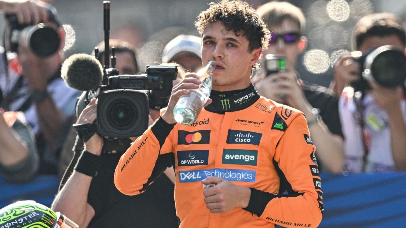 Chinese GP qualifying: Lando Norris takes blame for P3 with ‘too many mistakes’