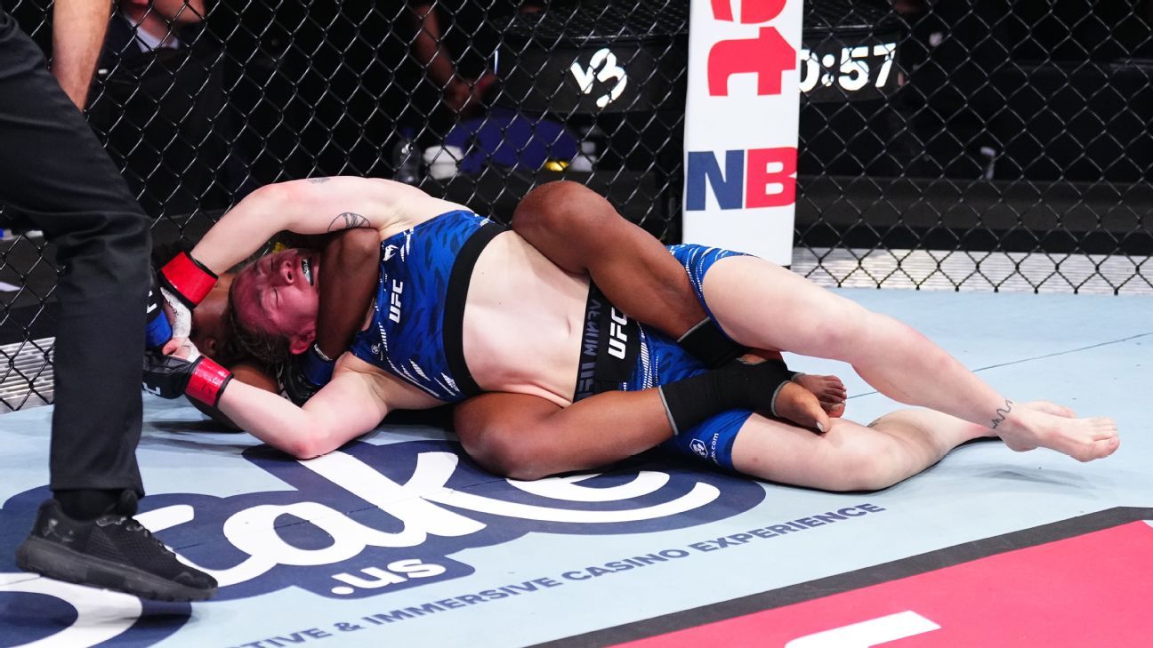 UFC London: Molly McCann retires after loss to Alexia Thainara