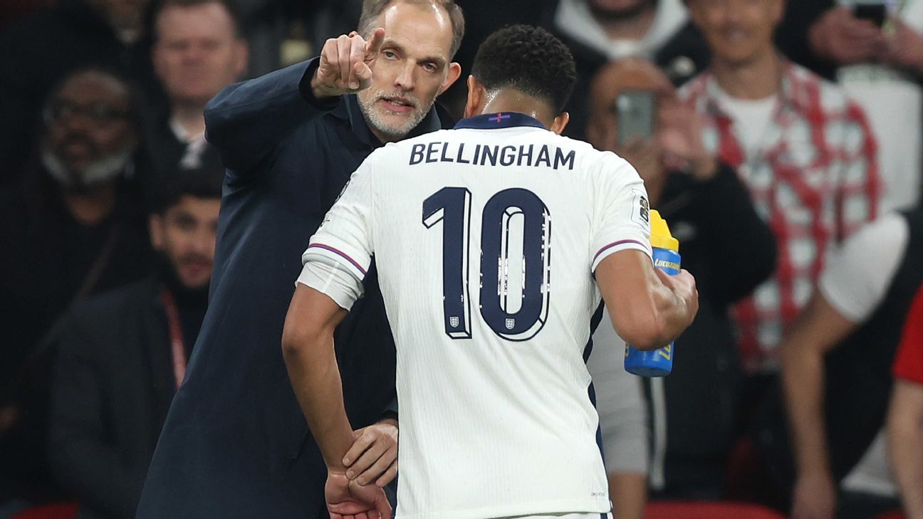 England’s Thomas Tuchel: Jude Bellingham must be more disciplined