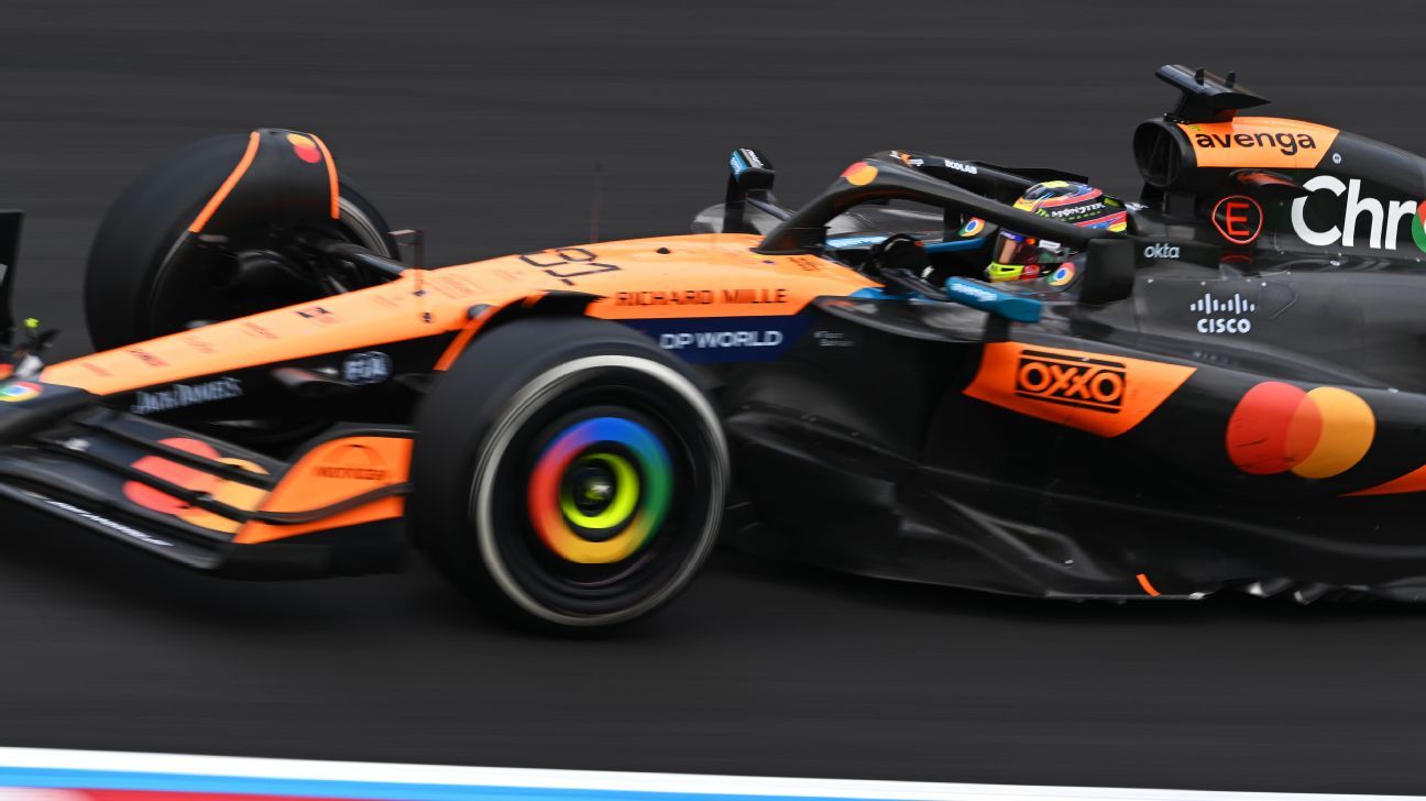 Chinese GP: Oscar Piastri wins as dominant McLaren claim one-two