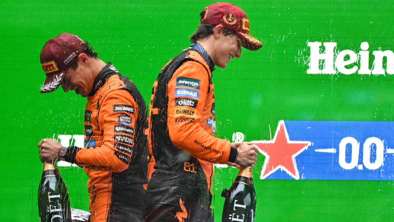 Lando Norris relishing title fight with teammate Oscar Piastri