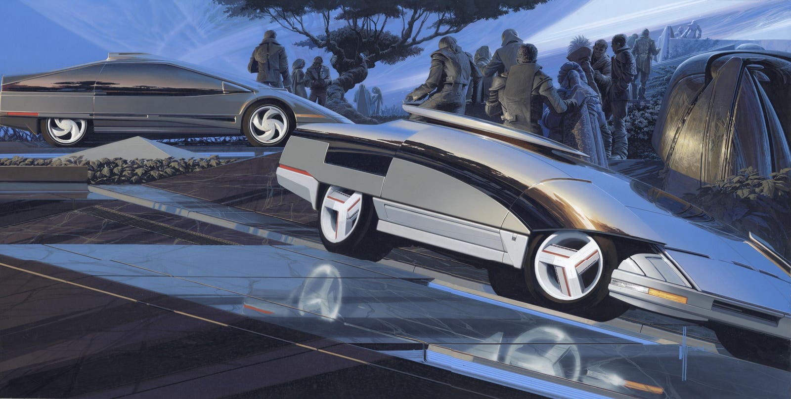From ‘Blade Runner’ To Beyond, Exhibit Traces Artist Syd Mead’s Legacy