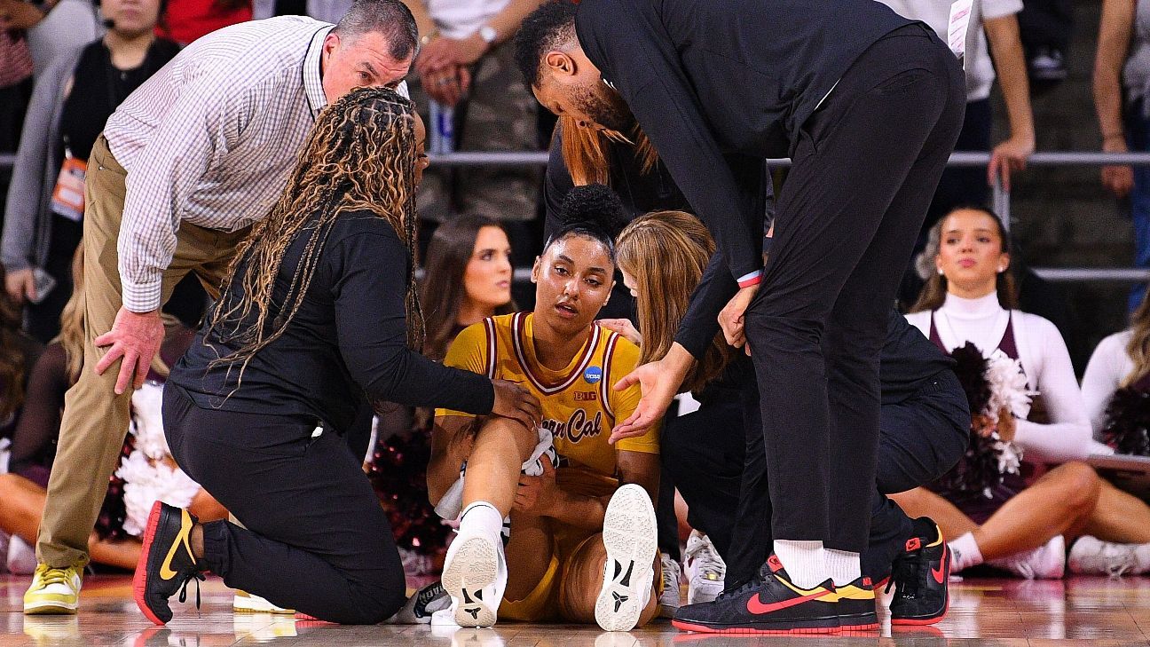 JuJu Watkins tears ACL, sources say, ending USC star’s season