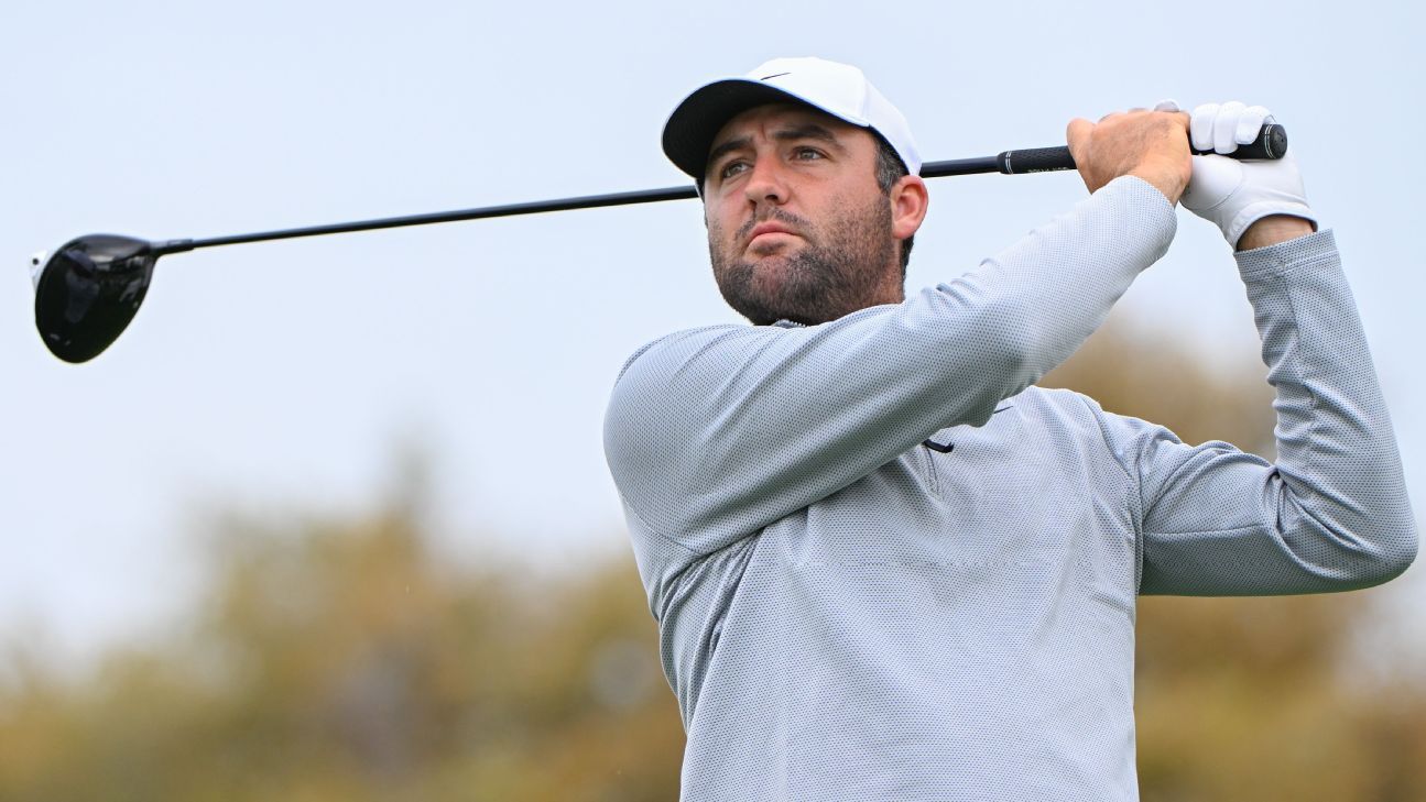 Scottie Scheffler (62) ties own course record at Houston Open