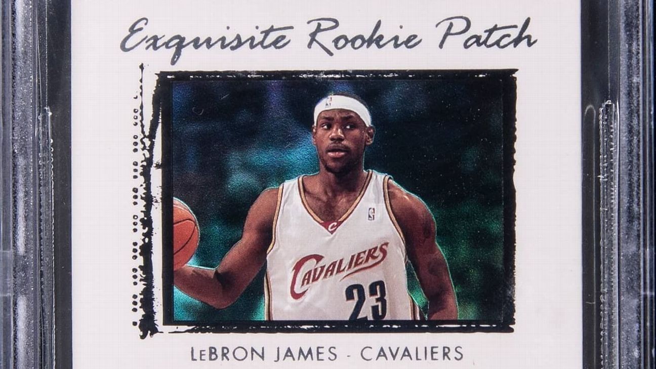 LeBron card sells for $1.159M; Caitlin Clark card sets record