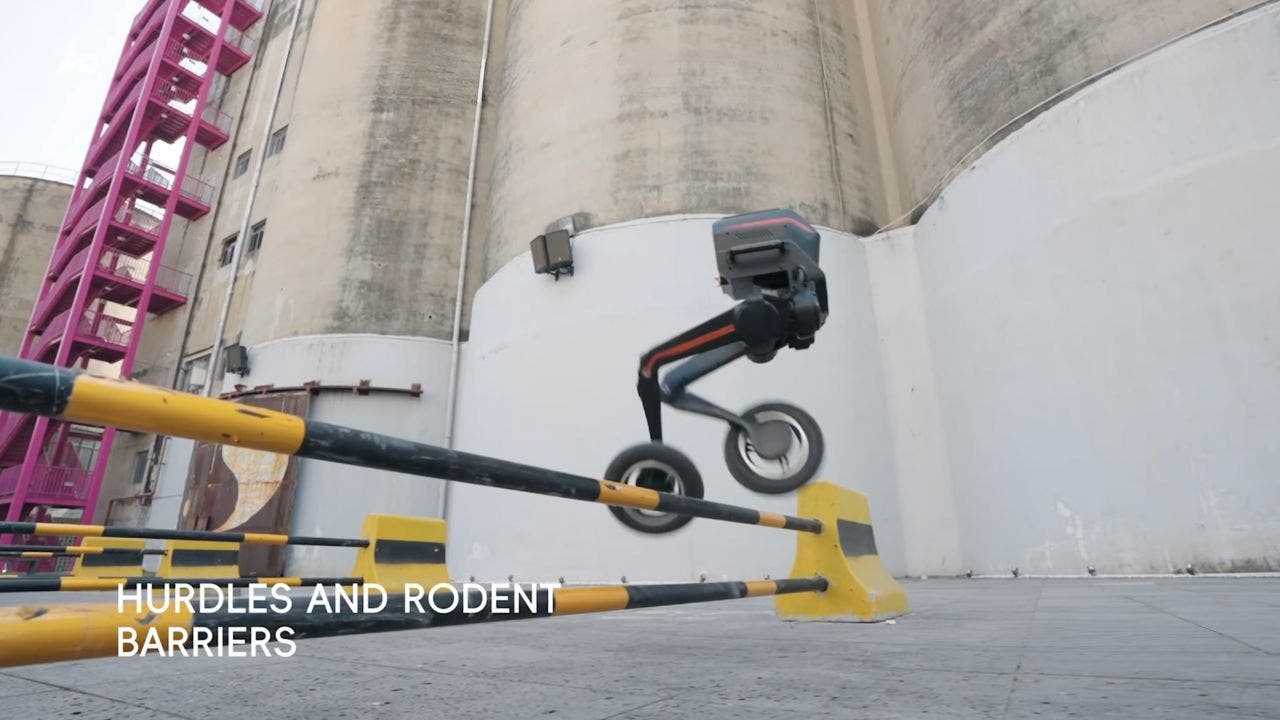 China’s Tron 1 robot hurdles over obstacles like they’re nothing