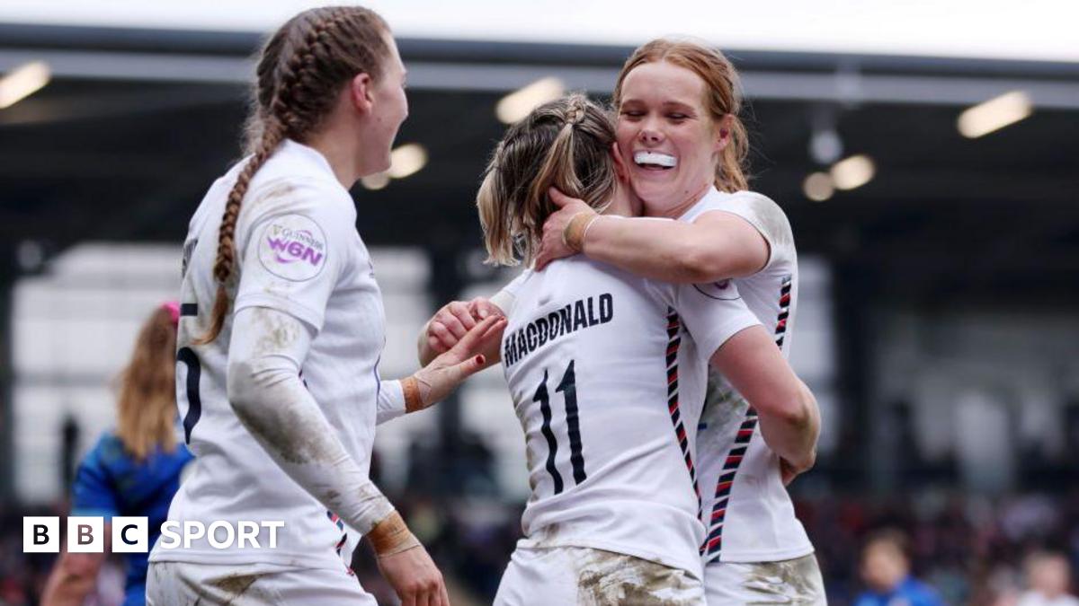 Women’s Six Nations 2025: England 38-5 Italy – hosts begin title defence with a win in York