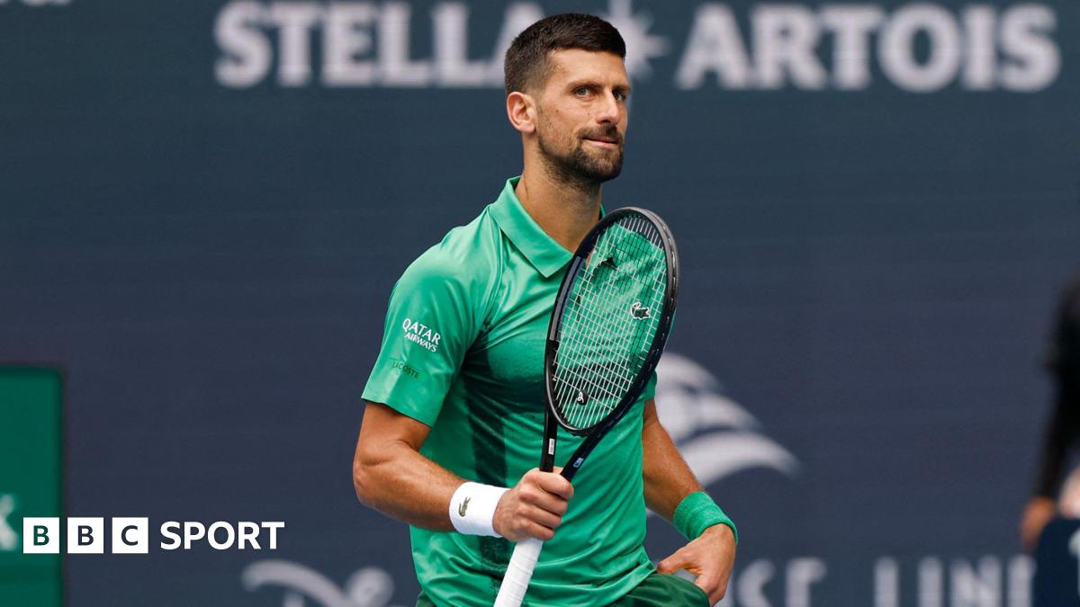 Novak Djokovic reaches Miami Open final to close on 100th career title