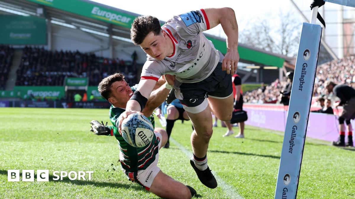 Premiership: Leicester Tigers 22-29 Saracens: Sarries boost top-four bid