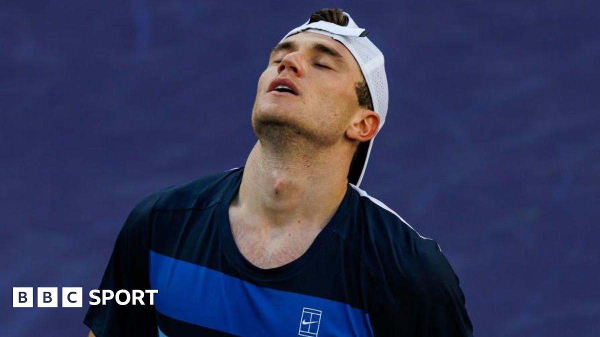 Miami Open: Jack Draper beaten by Jakub Mensik in Miami Open second round