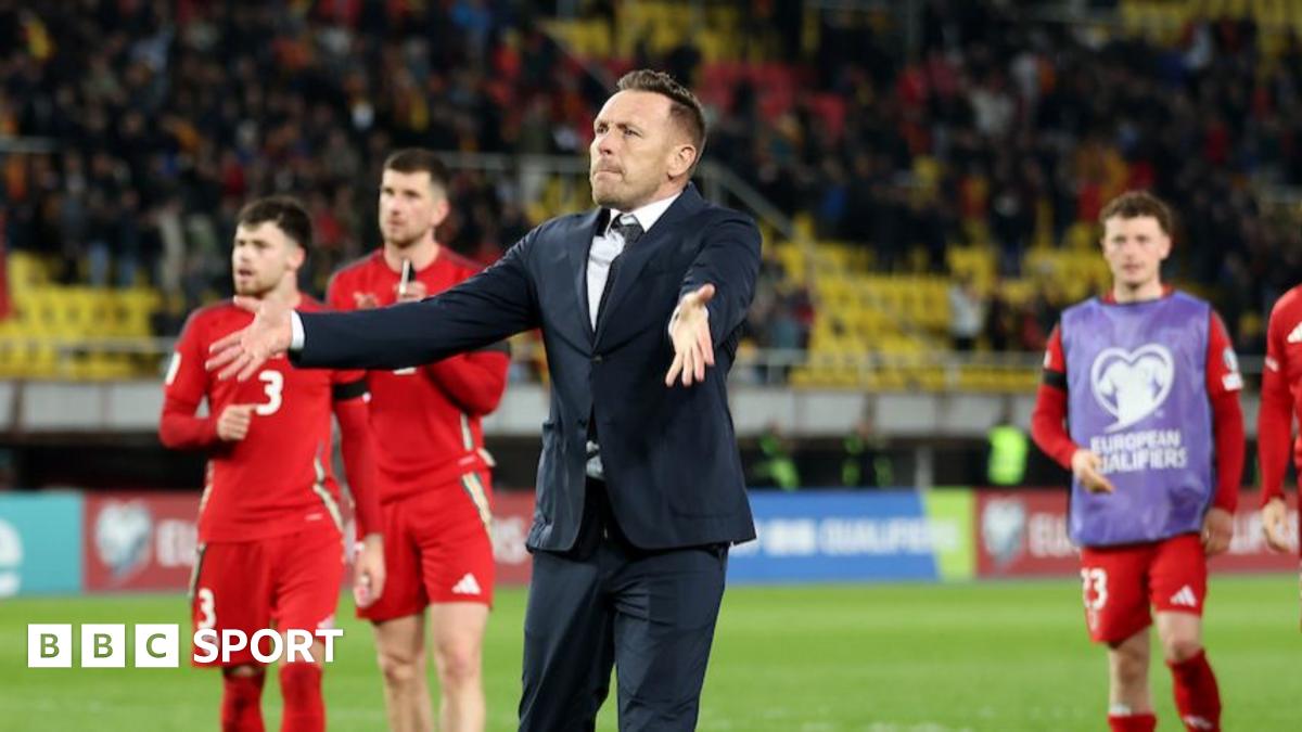 Craig Bellamy: Wales boss revels in North Macedonia chaos