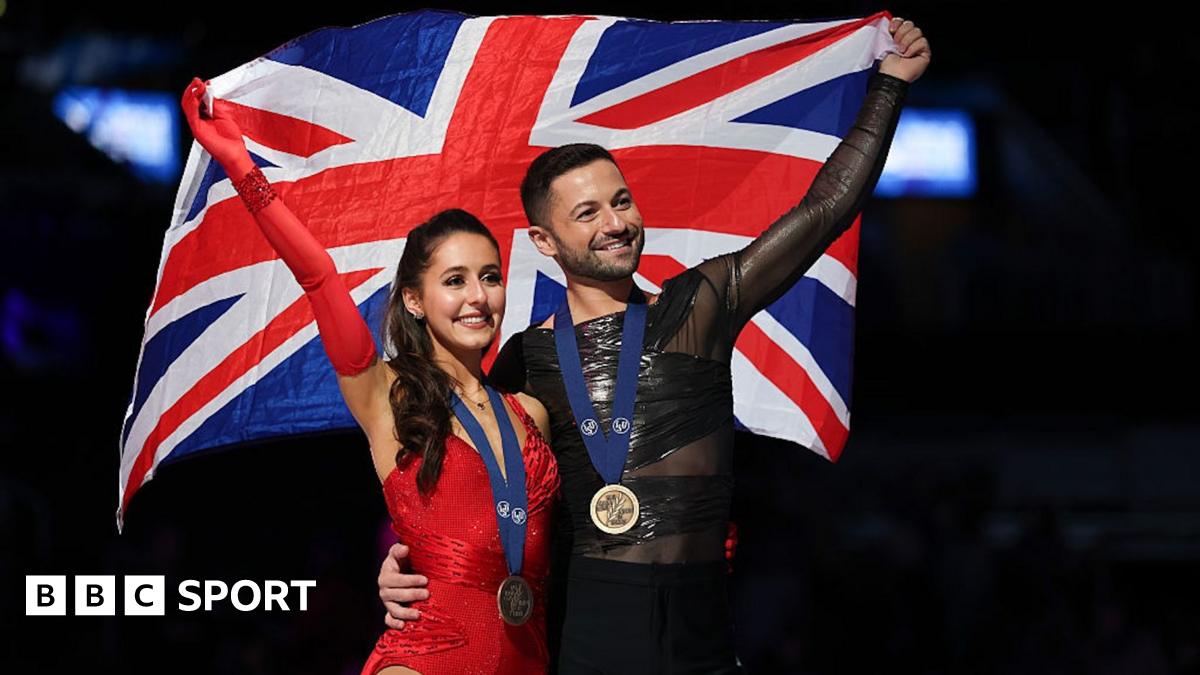 World Figure Skating Championships 2025: Lilah Fear & Lewis Gibson win Great Britain’s first medal since 1984