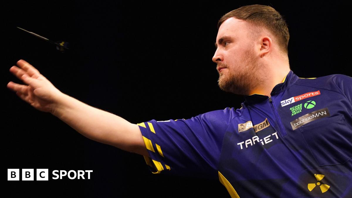 Premier League Darts results: Luke Littler wins night eight in Newcastle