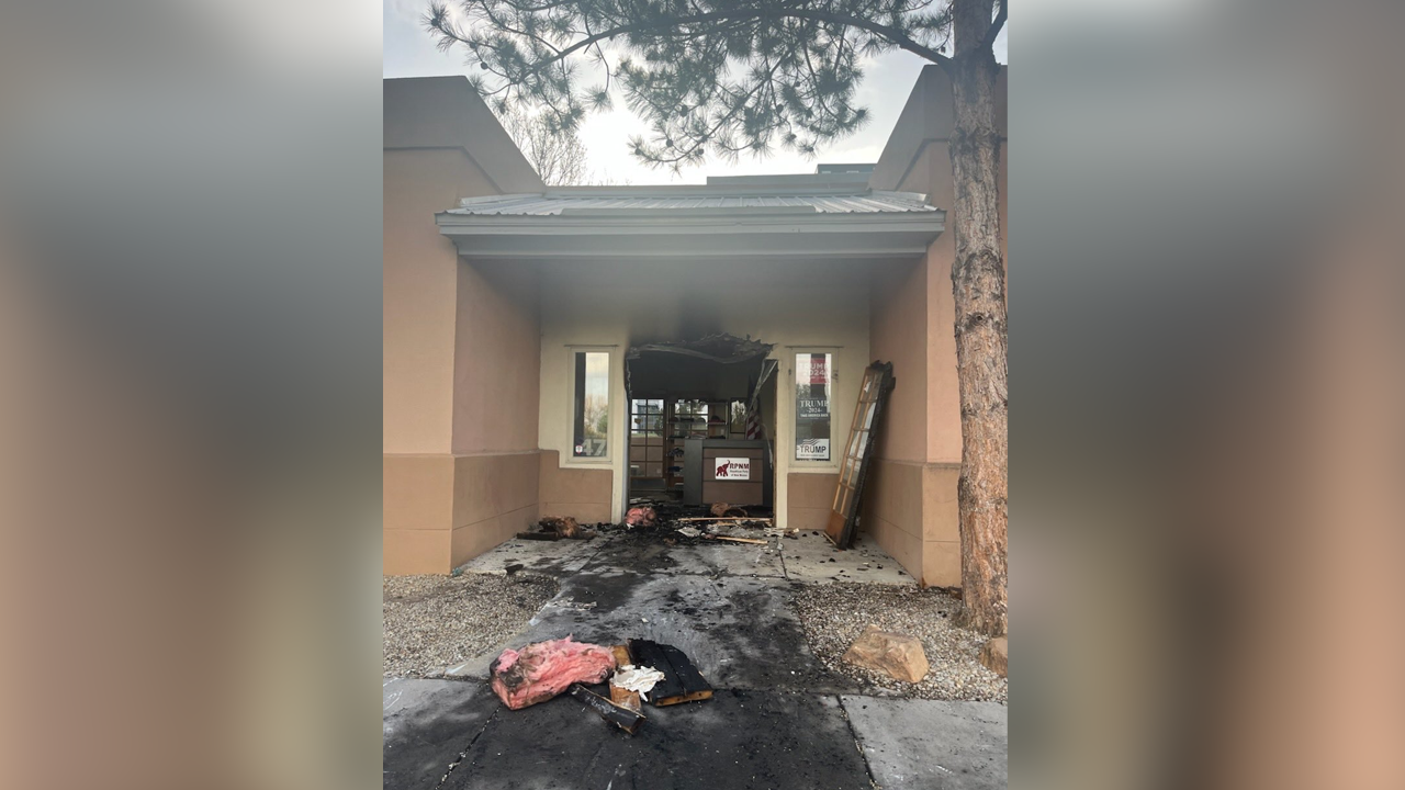 Albuquerque GOP headquarters targeted in alleged arson attempt