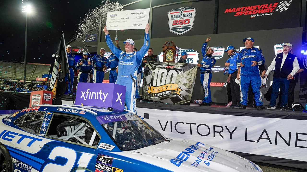 NASCAR Xfinity Series: Austin Hill wins controversial race
