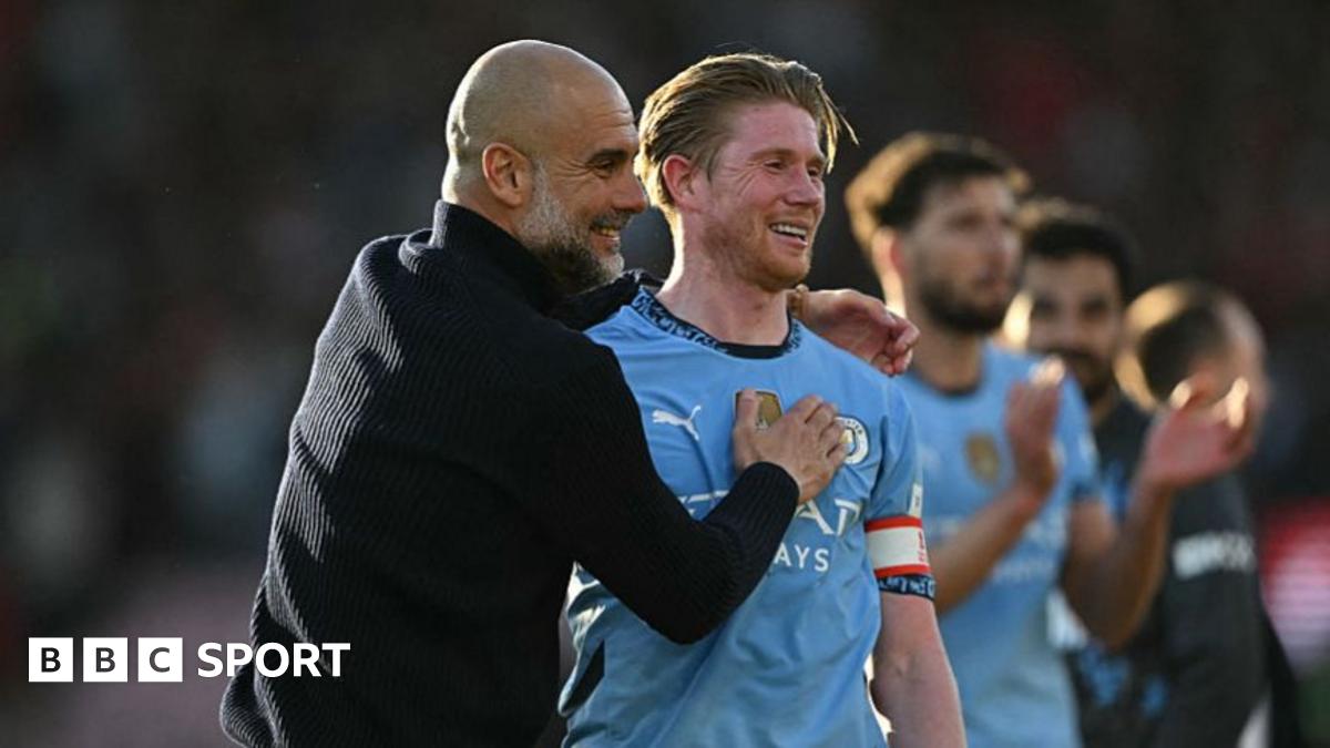 Pep Guardiola: Man City boss says ‘legendary’ players made ‘step up’ against Bournemouth