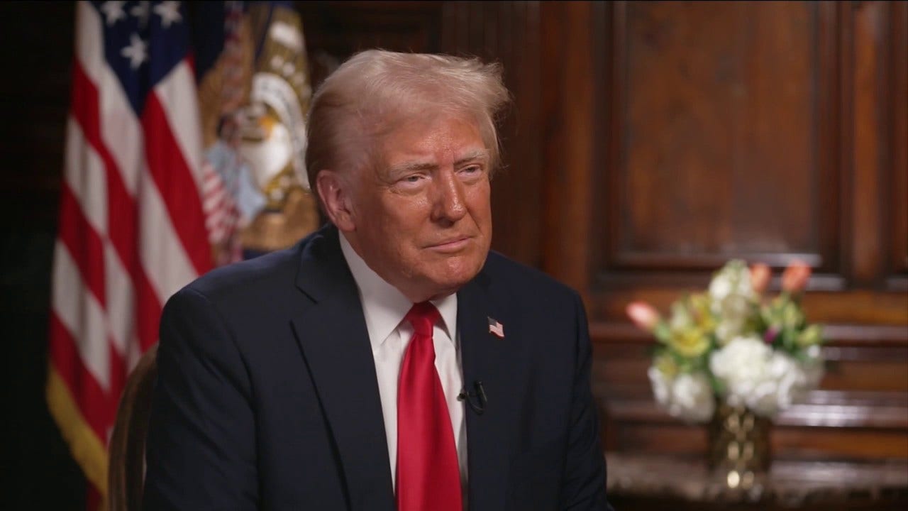 President Trump has heated back and forth during interview with ABC News anchor