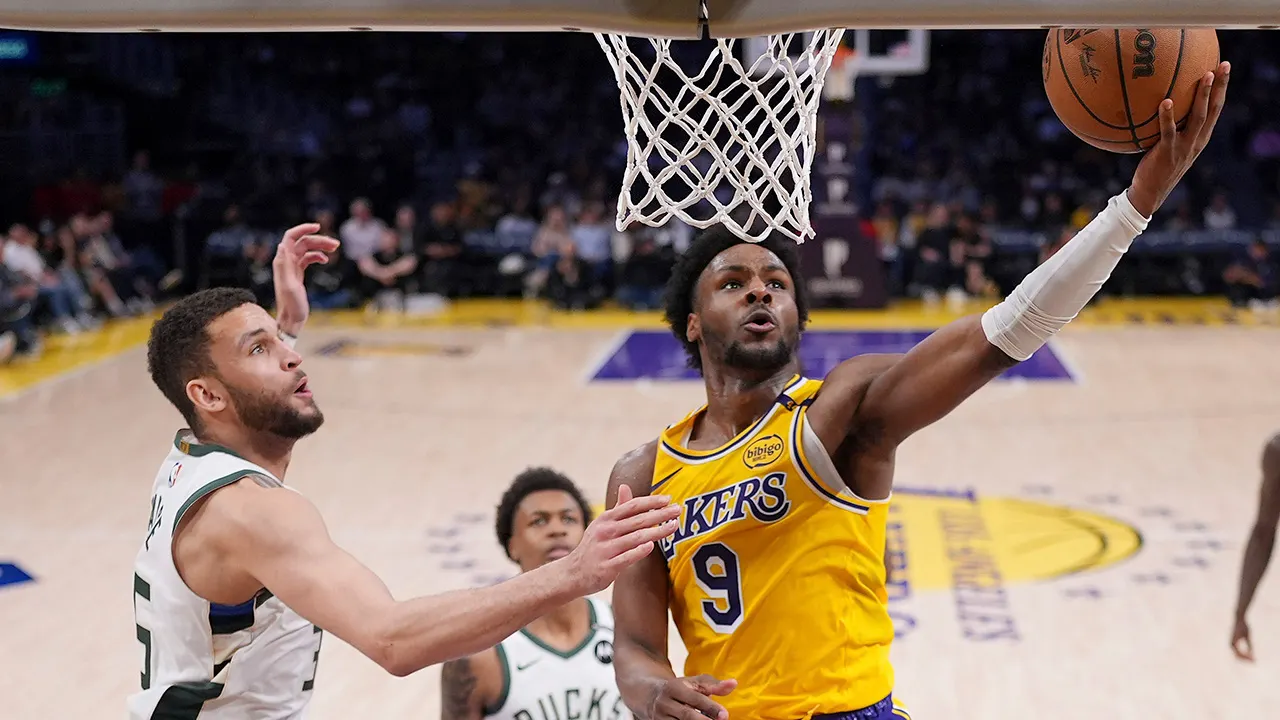 NBA news: Lakers’ Bronny James sets career-high in scoring in loss to Bucks
