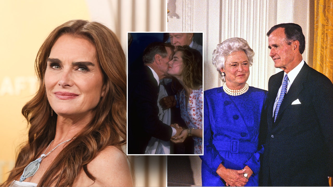 Brooke Shields once barged into George H.W., Barbara Bush’s bedroom