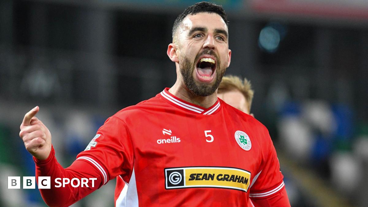 Irish Cup: Holders Cliftonville ease pat Ards to reach final