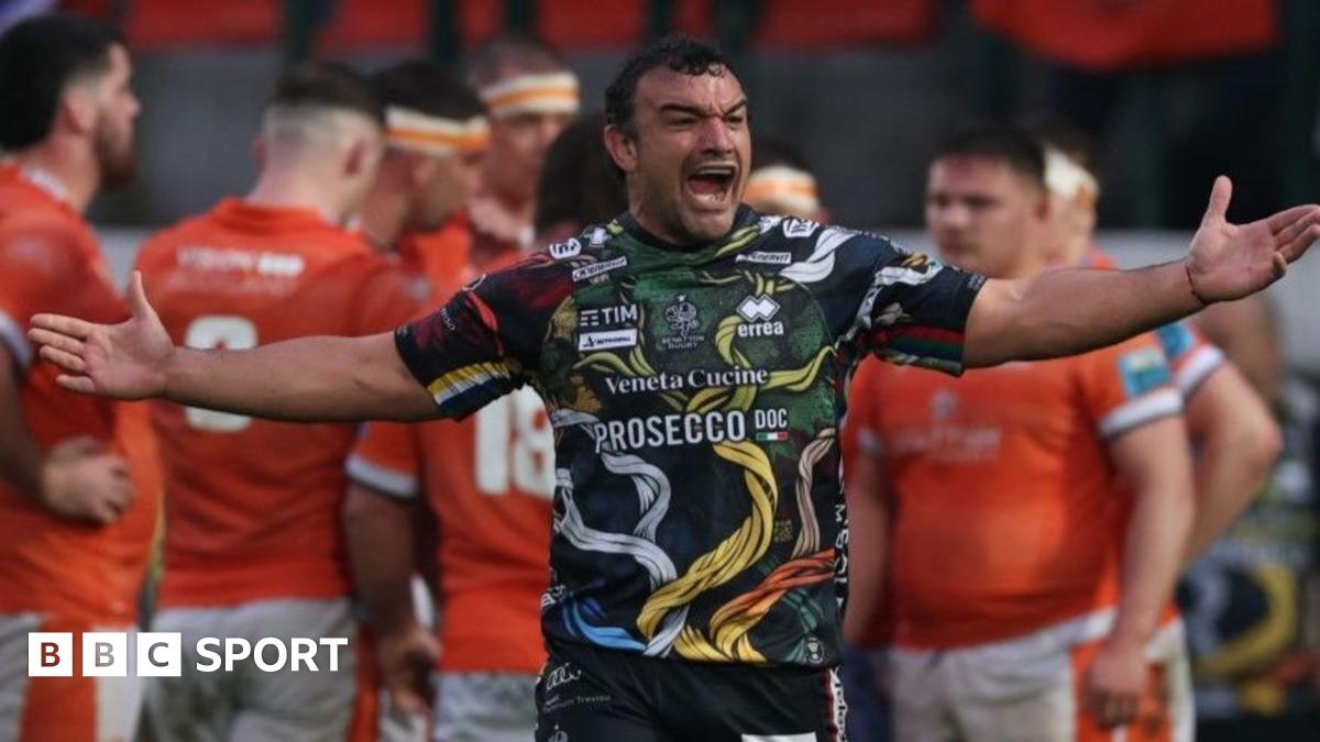 Benetton beat Edinburgh with last-minute try
