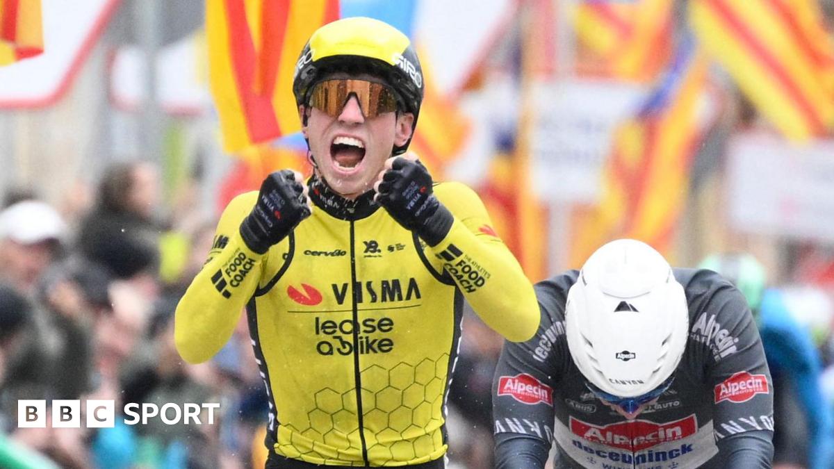 Volta a Catalunya 2025: Matthew Brennan wins stage one for first World Tour victory