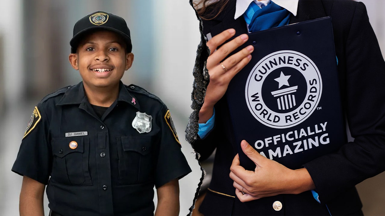 Trump-affirmed Secret Service agent ‘DJ’ Daniel continues push to set world record being sworn in by 1,000 law enforcement agencies