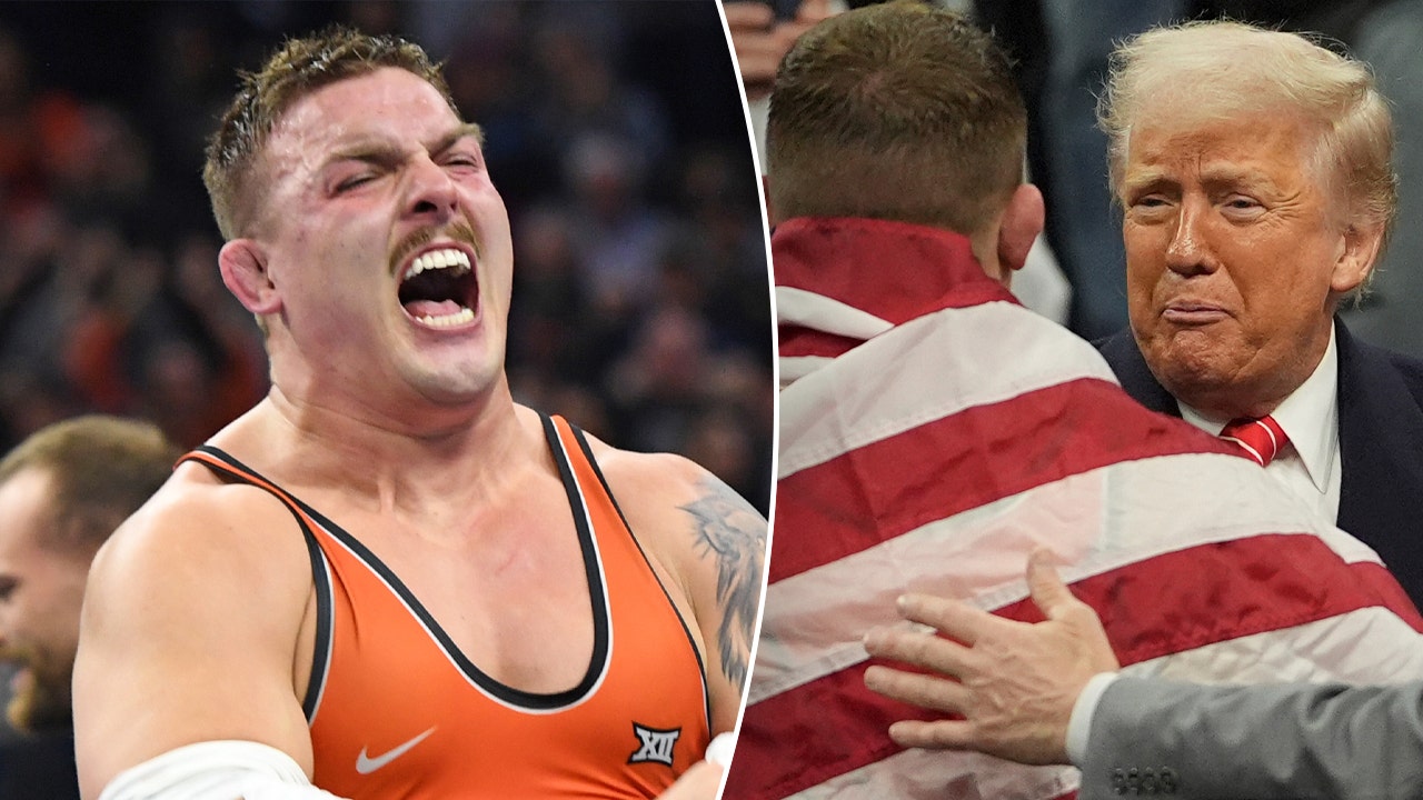 Trump’s appearance at NCAA Wrestling Championships was ‘special,’ wrestler says