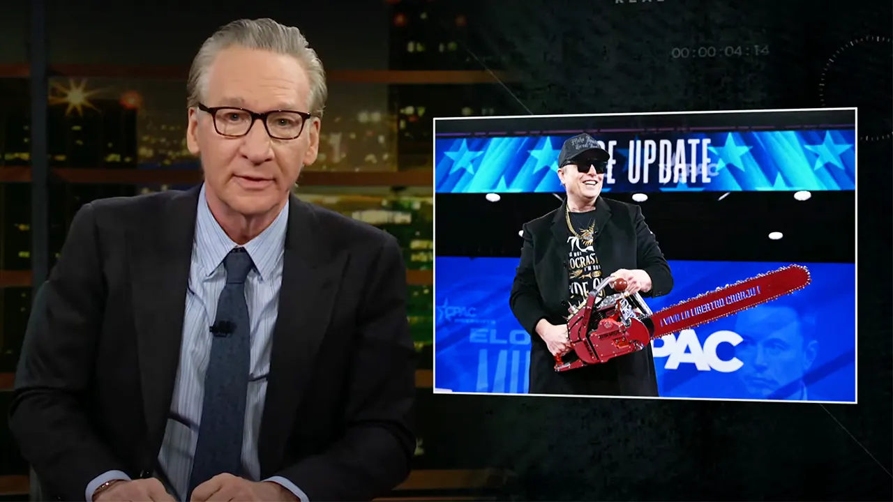 Bill Maher slams Elon Musk, DOGE for not targeting US defense spending