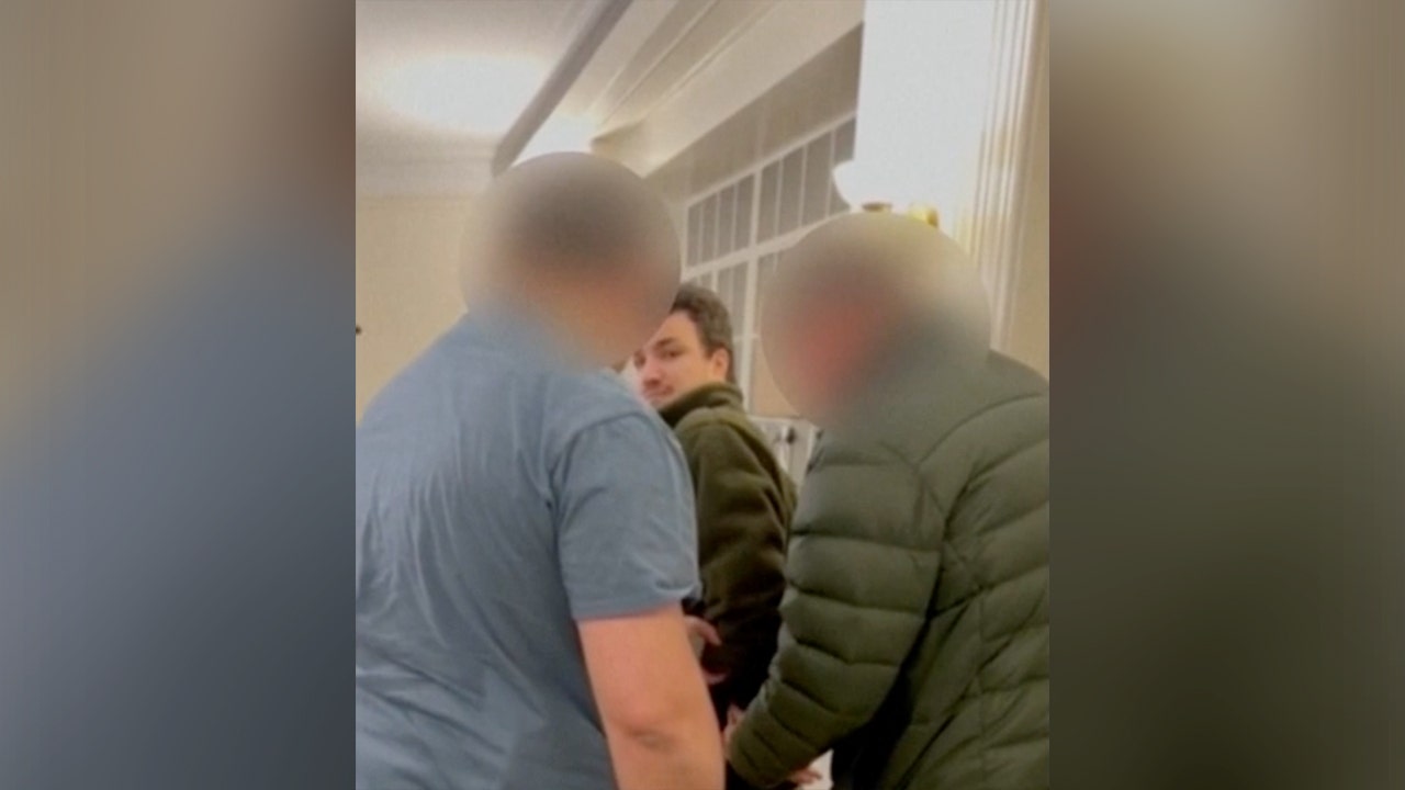 Columbia anti-Israel ringleader Mahmoud Khalil arrest seen on camera