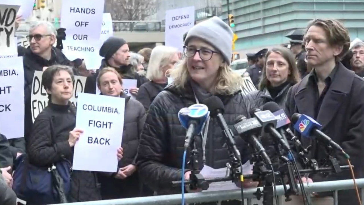 Columbia University professors, activists hold “emergency vigil”