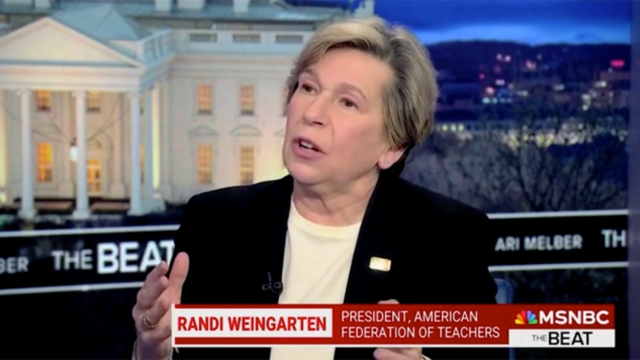 Weingarten tells MSNBC she’s ‘spitting mad’ over attacks on education department