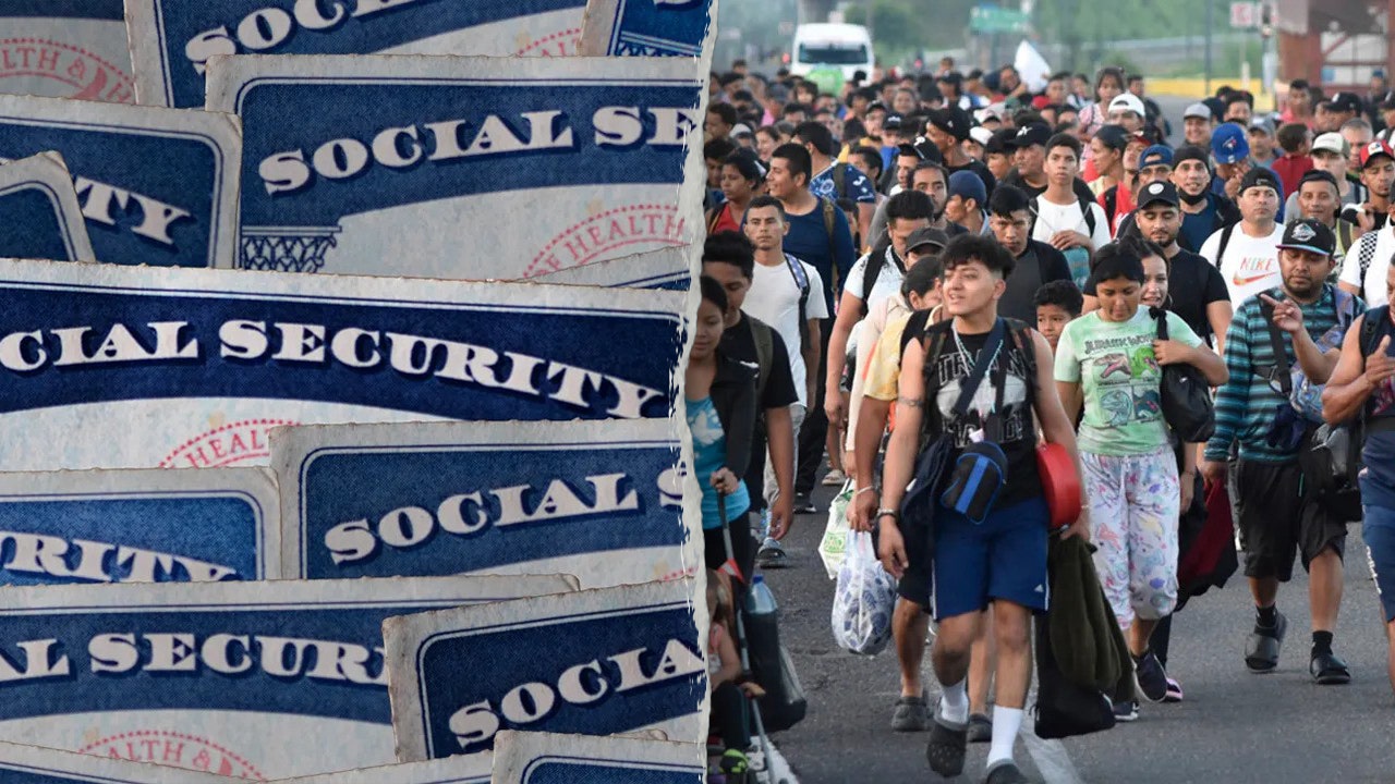 Musk shares chart showing millions of non-citizens given SS numbers under Biden