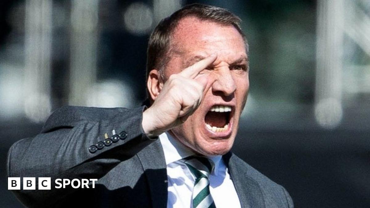 Celtic: Brendan Rodgers bemoans start as title party is delayed