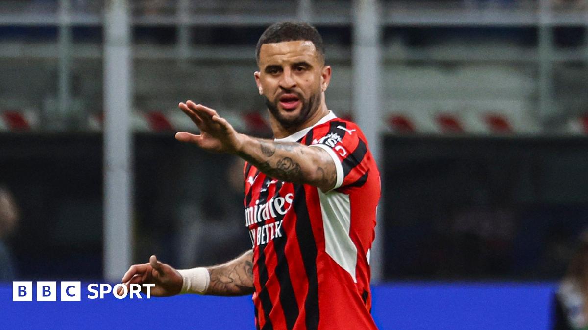 Kyle Walker: AC Milan defender on loan from Man City undergoes surgery on elbow