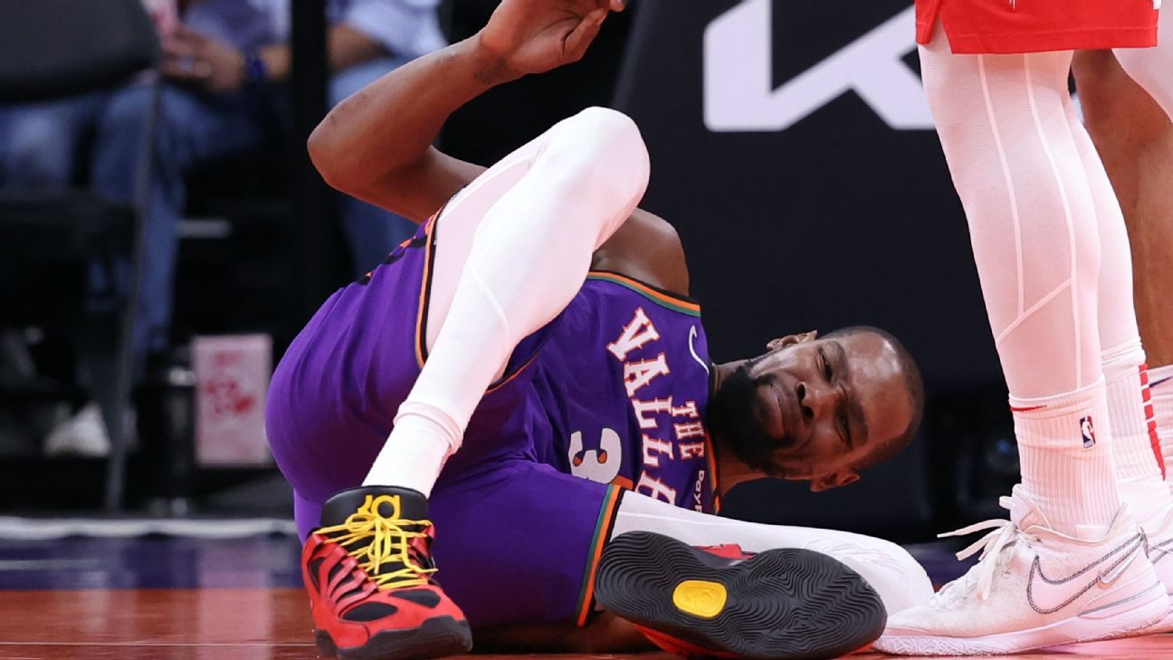 Suns hopeful Kevin Durant back before end of regular season