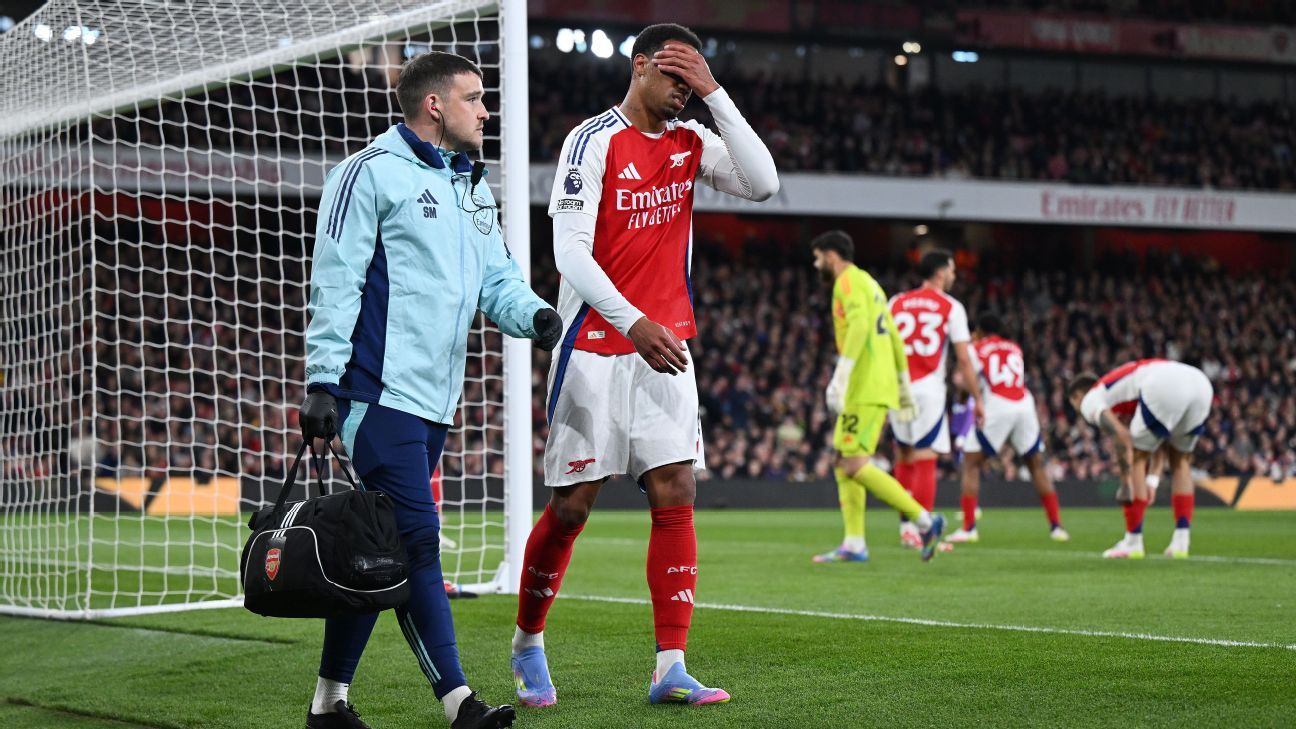 Arsenal’s Gabriel Magalhães to undergo surgery, will miss rest of season