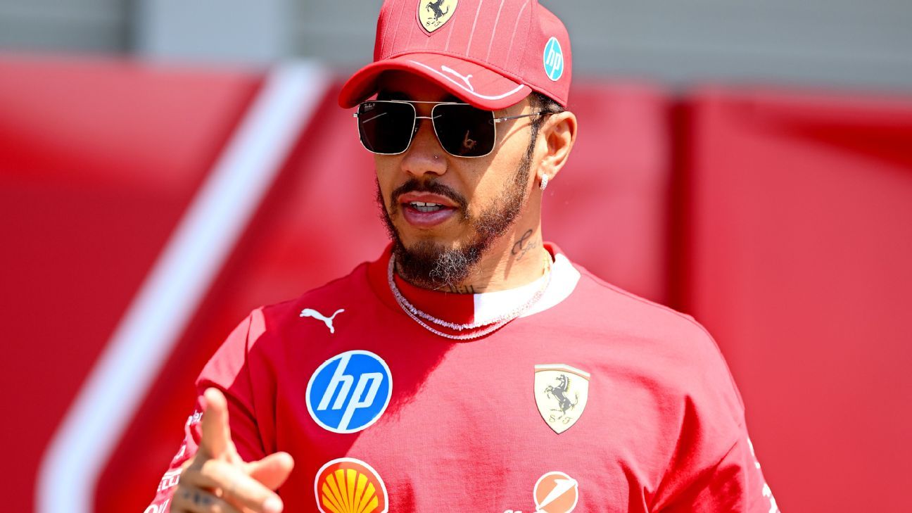 Lewis Hamilton says he has ‘100% faith’ in Ferrari after disqualification