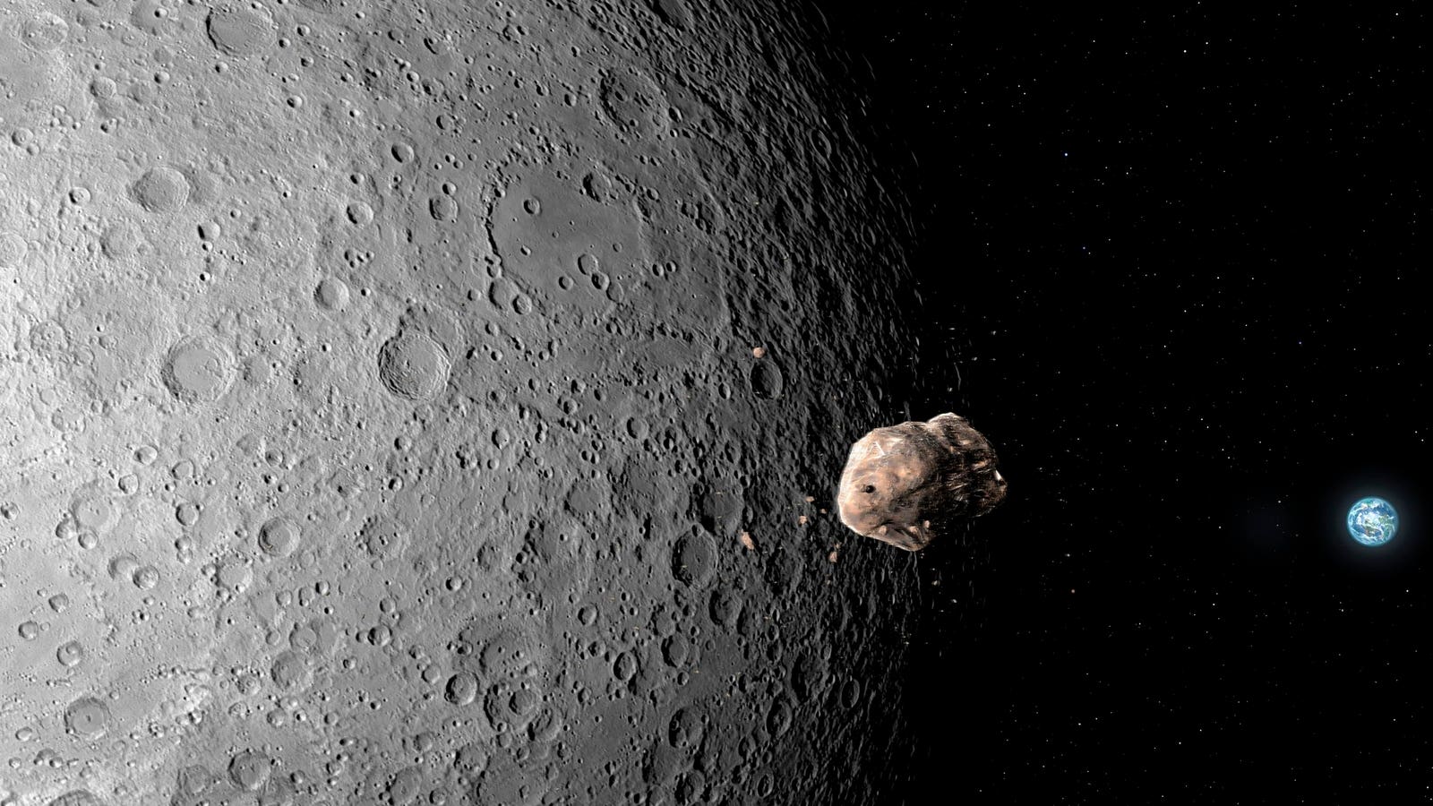 Asteroid Impact Chances Increase, This Time For The Moon