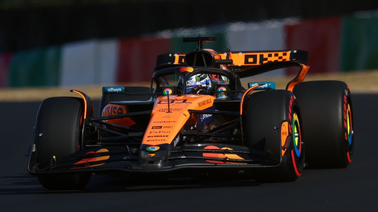 Japanese GP: Oscar Piastri quickest as four red flags hinder Friday practice