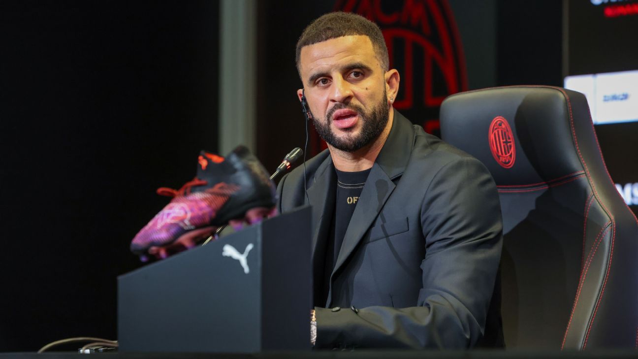 Kyle Walker: Man City career not over despite AC Milan loan
